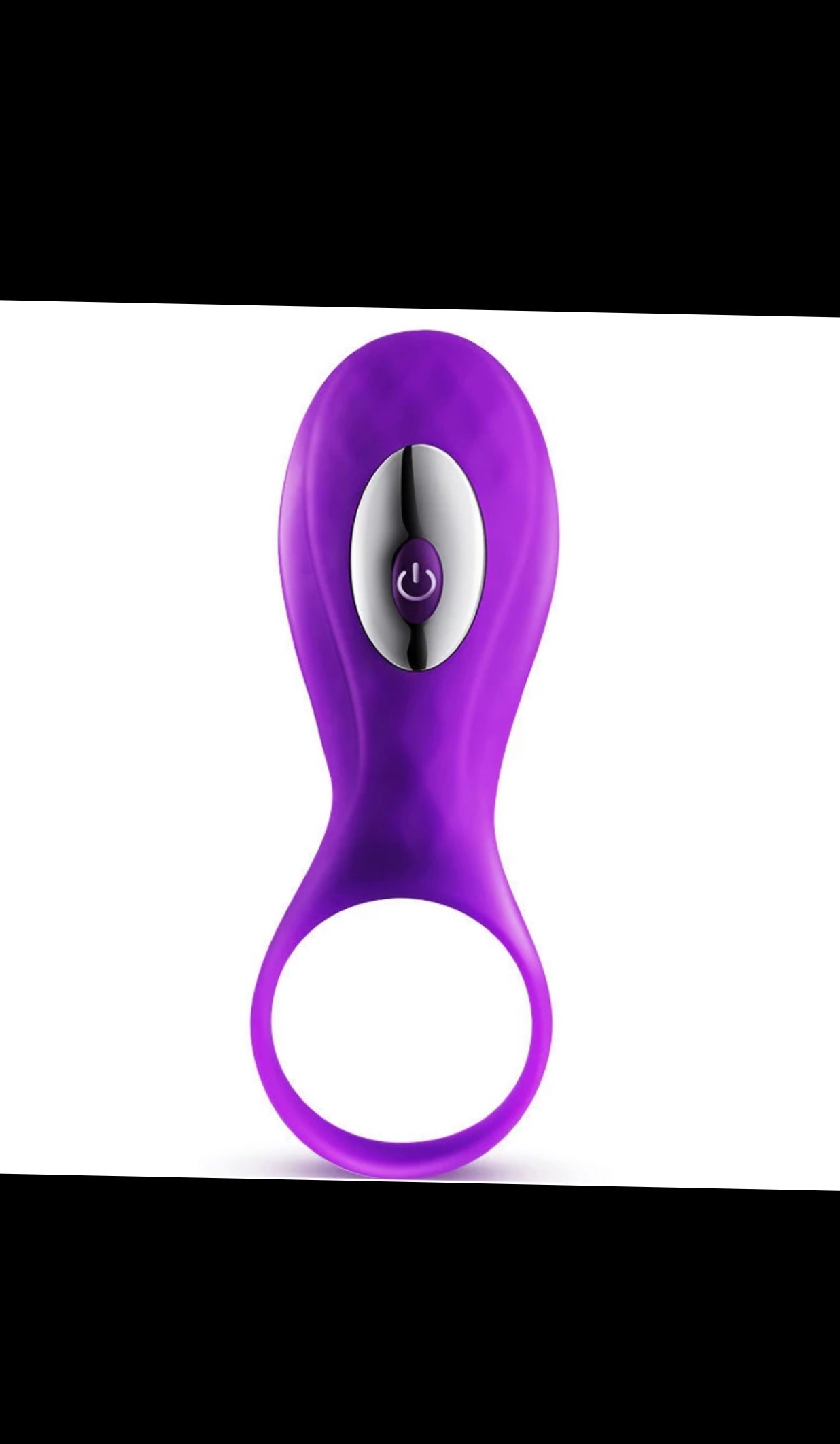Soft Silicone Super Stretchy Time Delay Cock Ring Vibrator