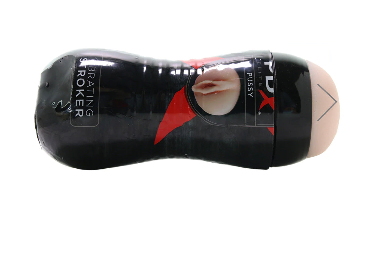 PDX Vibrating Fanta Flesh Pussy Stroker in Vanilla