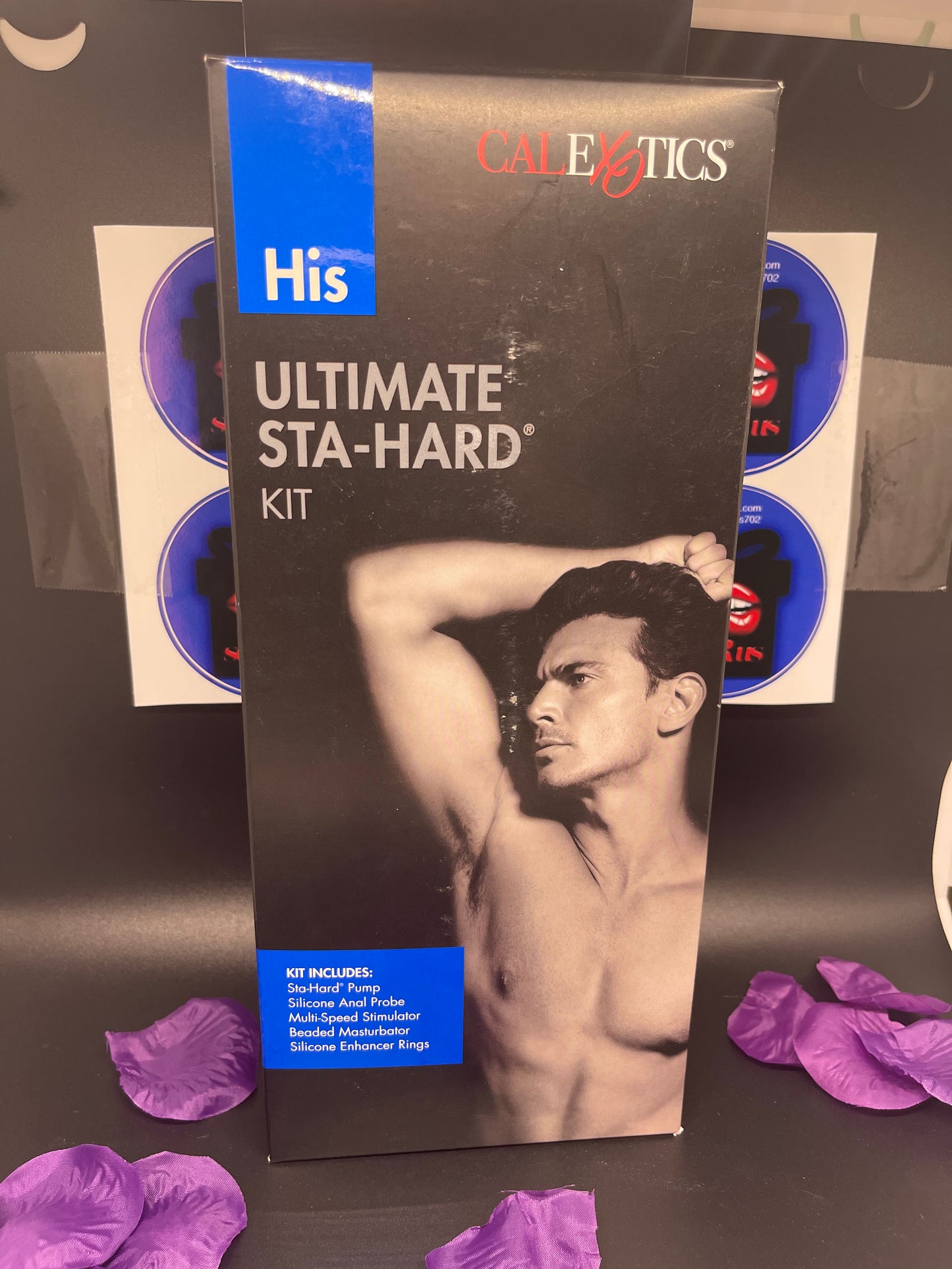 His Ultimate Sta-Hard Kit in Blue/Black