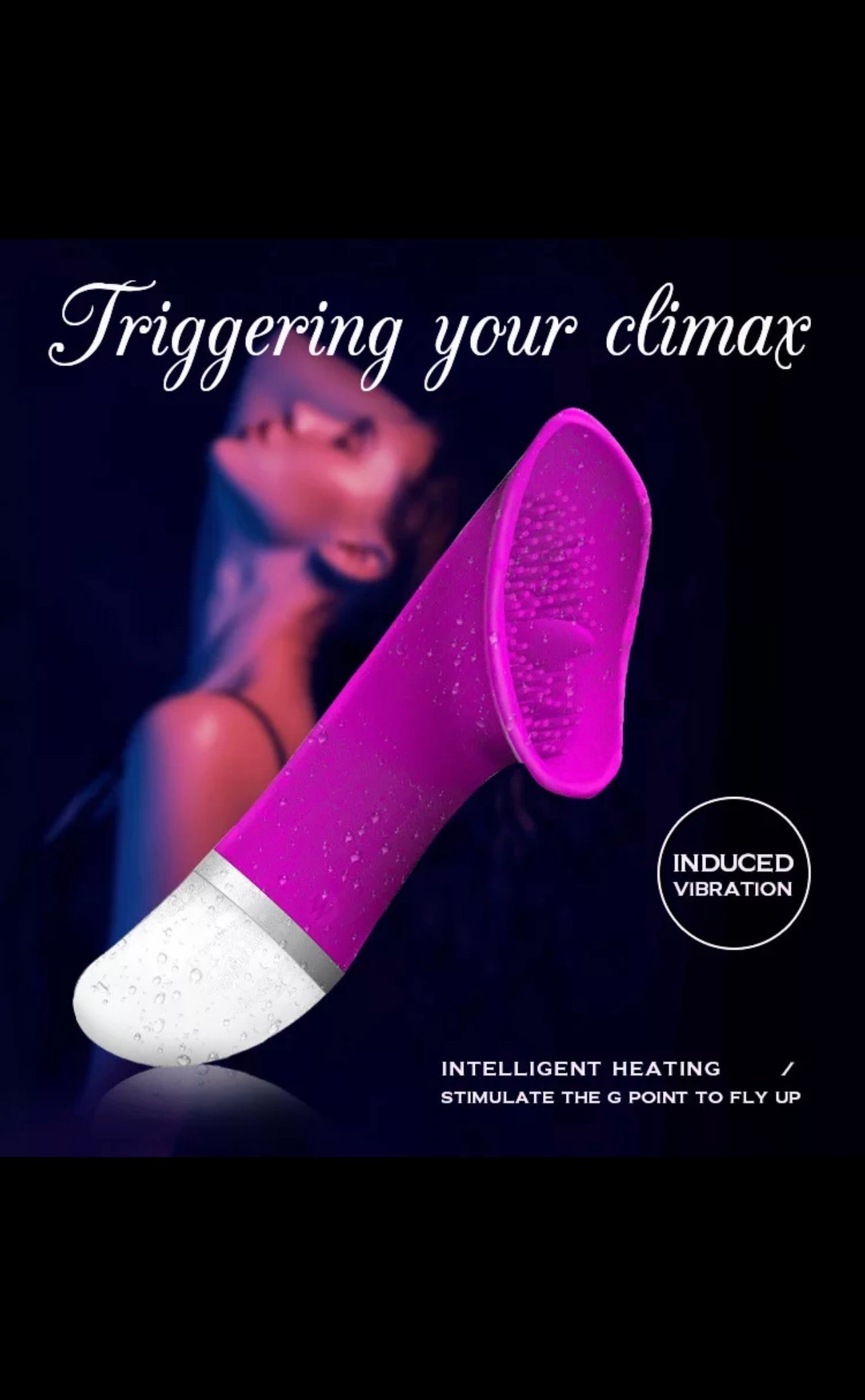 Realistic dildo vibrating g spot and clitoral