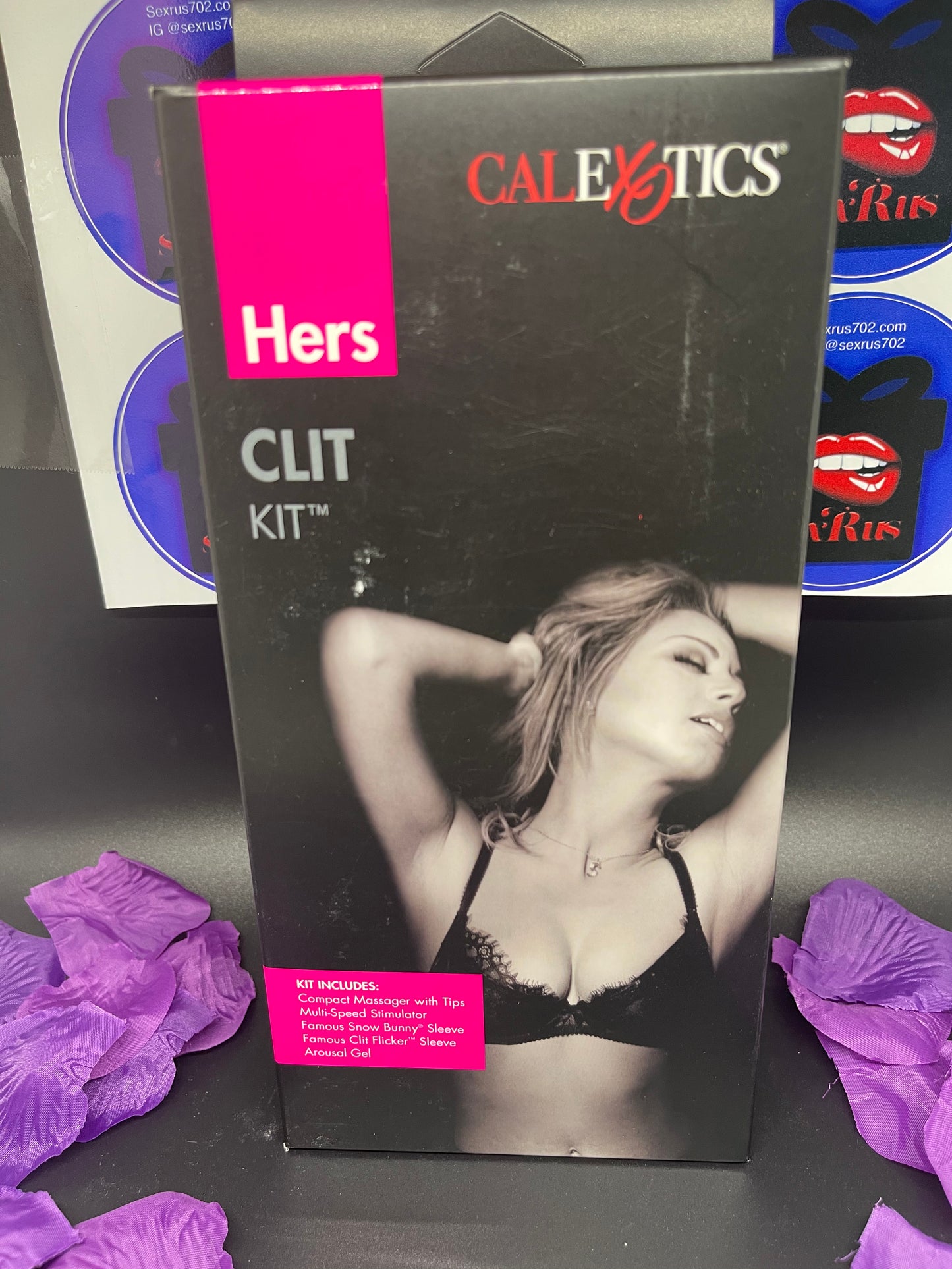 Her Clit Kit in Pink/Clear