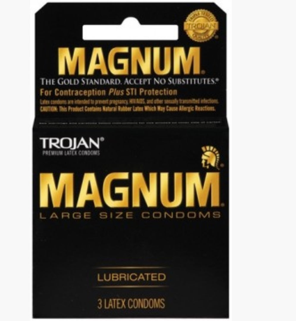 Trojan Condoms 3 pack (different varieties)