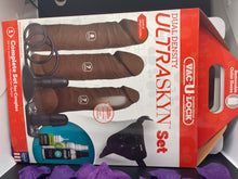 Load image into Gallery viewer, ULTRASKYN Vac-U-Lock Harness Set in Chocolate
