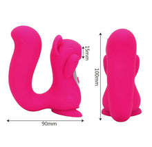 Load image into Gallery viewer, Cute Squirrel Body Massager, 10 Powerful and Quiet Sucking Massage Toys
