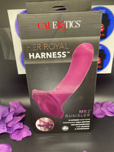Load image into Gallery viewer, ME2 Rumble Vibrating Silicone Strap-On in Purple
