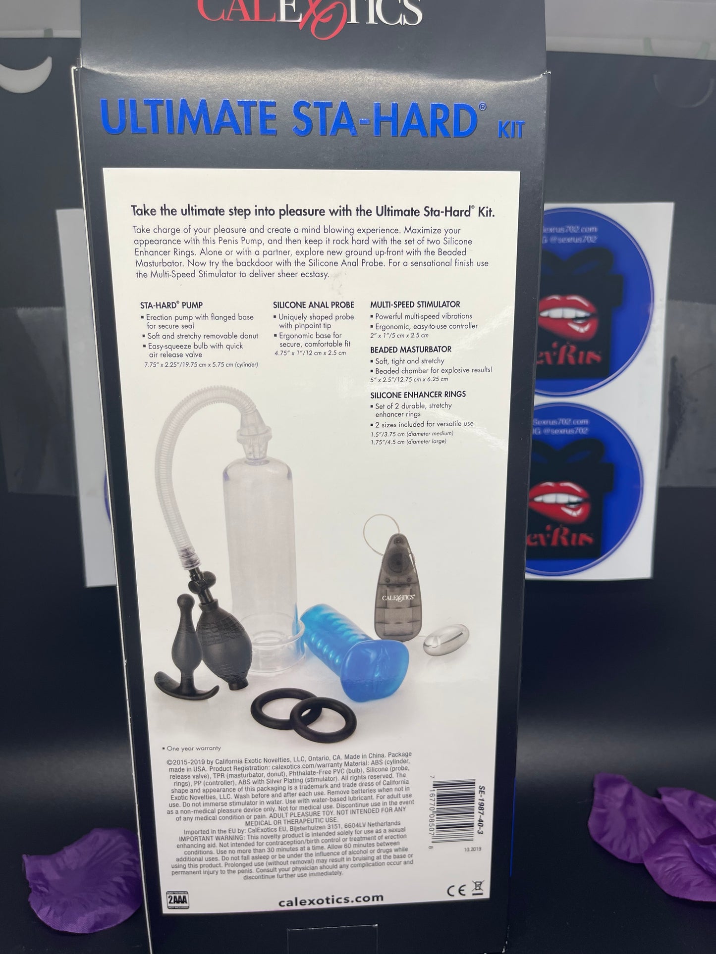 His Ultimate Sta-Hard Kit in Blue/Black