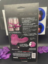 Load image into Gallery viewer, ME2 Rumble Vibrating Silicone Strap-On in Purple
