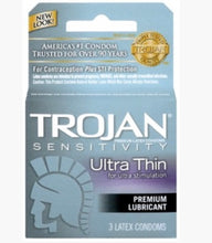 Load image into Gallery viewer, Trojan Condoms 3 pack (different varieties)
