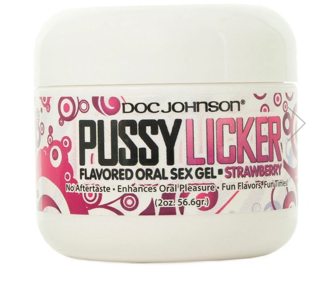 Pussy Licker Strawberry Oral Sex Gel