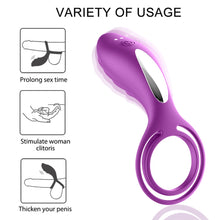 Load image into Gallery viewer, Prostate Massager Cock Ring Butt Plug
