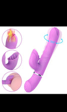 Load image into Gallery viewer, G spot dildo heating vibrating sex toy
