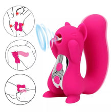 Load image into Gallery viewer, Cute Squirrel Body Massager, 10 Powerful and Quiet Sucking Massage Toys
