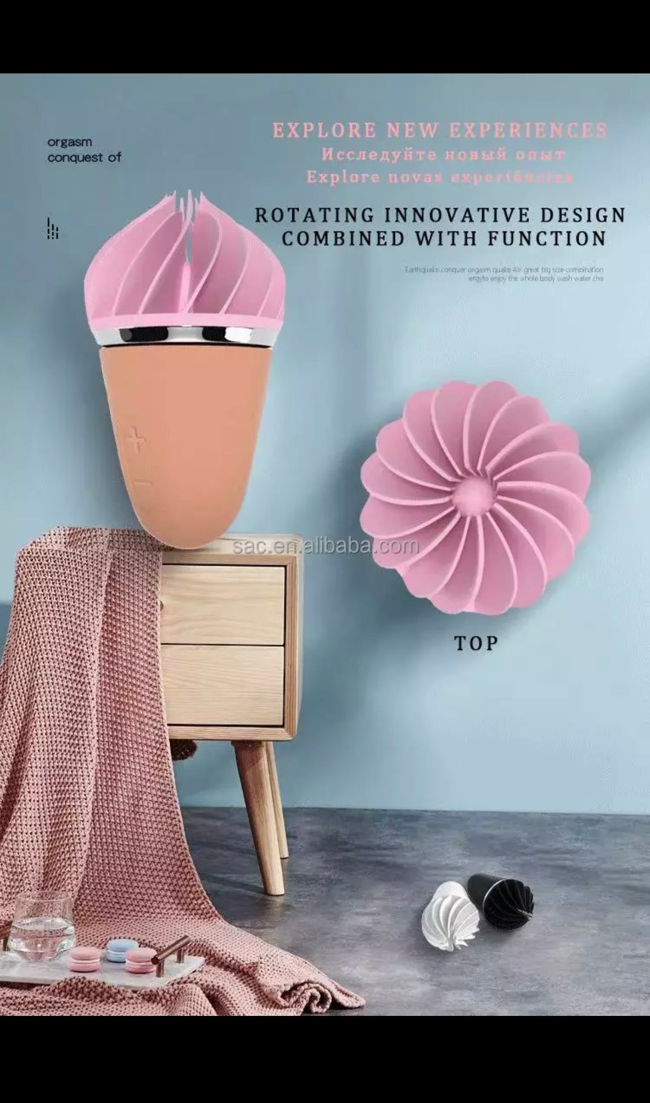 Satisfyer Sweet Treat Spinnator in Pink