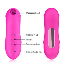 Load image into Gallery viewer, Quiet Clitoris Nipples Suction Stimulator
