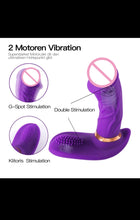 Load image into Gallery viewer, G spot Dildo Vibrator Sex Toys for Women With heating and remote control
