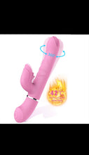 Load image into Gallery viewer, G spot dildo heating vibrating sex toy
