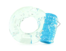 Load image into Gallery viewer, Color Pop Quickie Plus Vibrating Cock Ring in Blue
