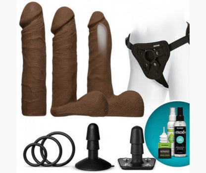 Vac-U-Lock - Dual Density Ultraskyn Set - Chocolate