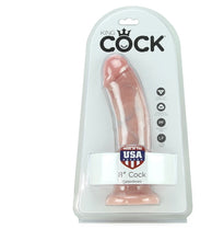 Load image into Gallery viewer, King Cock 8 Inch Dildo in Flesh
