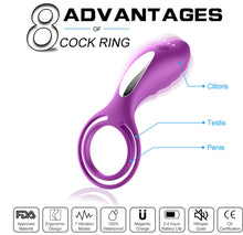 Load image into Gallery viewer, Prostate Massager Cock Ring Butt Plug
