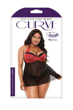 Load image into Gallery viewer, Sophia Halter Babydoll &amp; Panty - 3x4x
