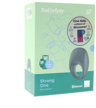 Load image into Gallery viewer, Satisfyer Strong One Ring Vibe in Blue
