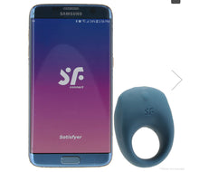Load image into Gallery viewer, Satisfyer Strong One Ring Vibe in Blue
