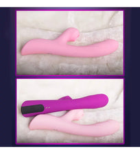 Load image into Gallery viewer, Clit sucking vibrating bindable dildo
